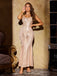 Beige 1920s V-Neck Sequined Backless Fishtail Dress — the kind of 1920s dress that makes strangers smile