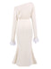 1930s Solid Plush Cuff Mermaid | 1930s | vintage dress, retro fashion