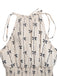 Apricot 1950s Print Halter Sleeveless Romper 7