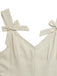 Apricot 1950s Bow One Piece Romper 8
