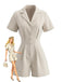 White 1950s Romper 2