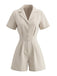 White 1950s Romper