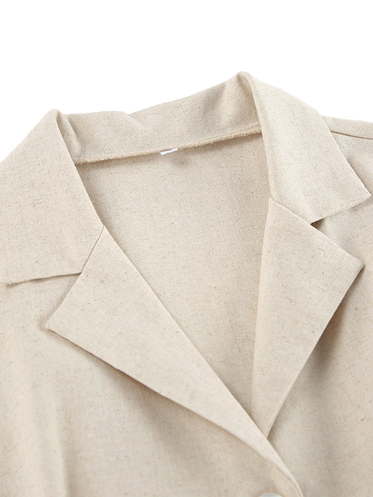 White 1950s Romper 6
