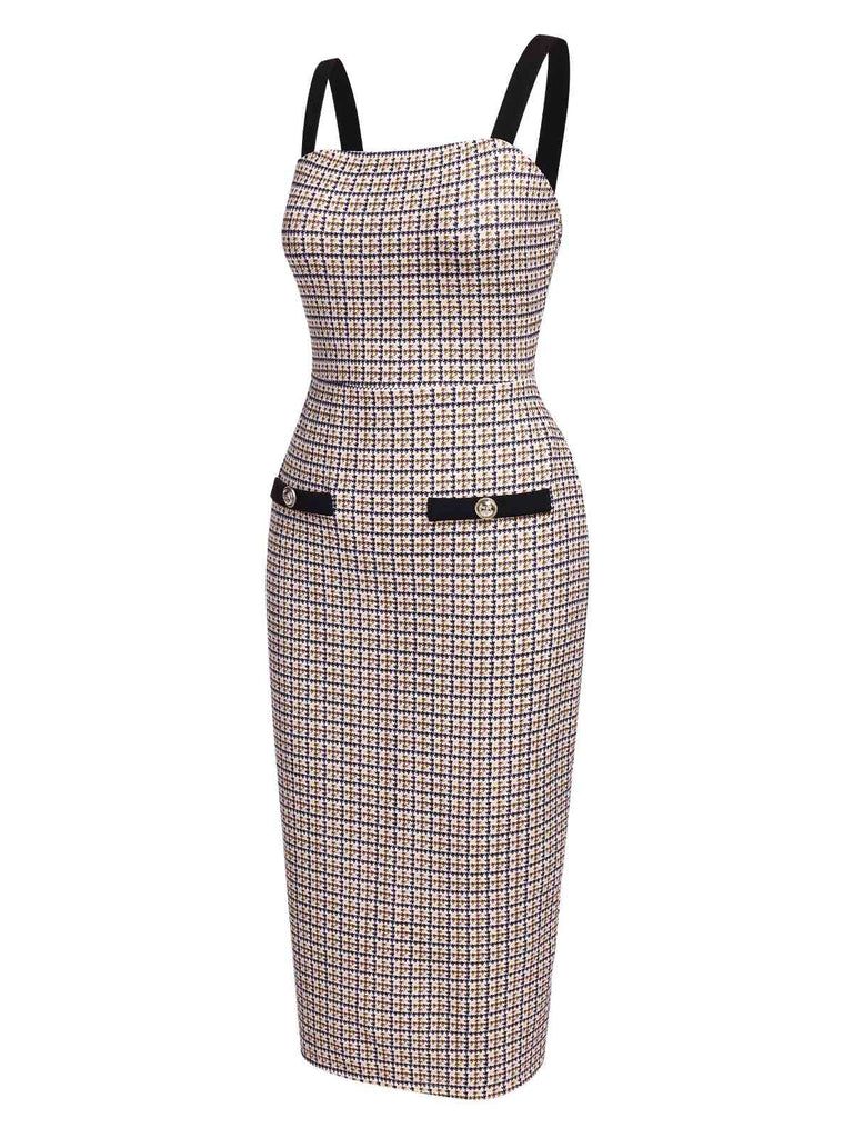 1960s Knitted Straps Pencil Dress | 1960s | vintage dress, retro fashion