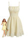 Beige 1960s Dress Dress
