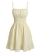 Beige 1960s Dress Dress