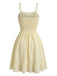 Beige 1960s Dress Dress