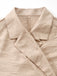 Beige 1960s Solid Suit Vest & Shorts Set - vintage outerwear, retro jacket, classic elegance for vintage lovers