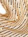 Beige 1970s Deep V-Neck Sequined Dress, vintage dress, retro fashion - perfect for women who love vintage and retro fashion