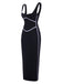 1930s Binding Square Neck Bodycon | 1930s | vintage dress, retro fashion