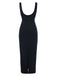 1930s Binding Square Neck Bodycon | 1930s | vintage dress, retro fashion