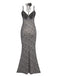 Black 1930s Spaghetti Straps Mermaid Dress, vintage dress, retro fashion - perfect for women who love vintage and retro fashion