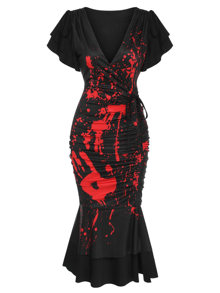 bloody red cocktail dress Notteshe Bloody Red dress