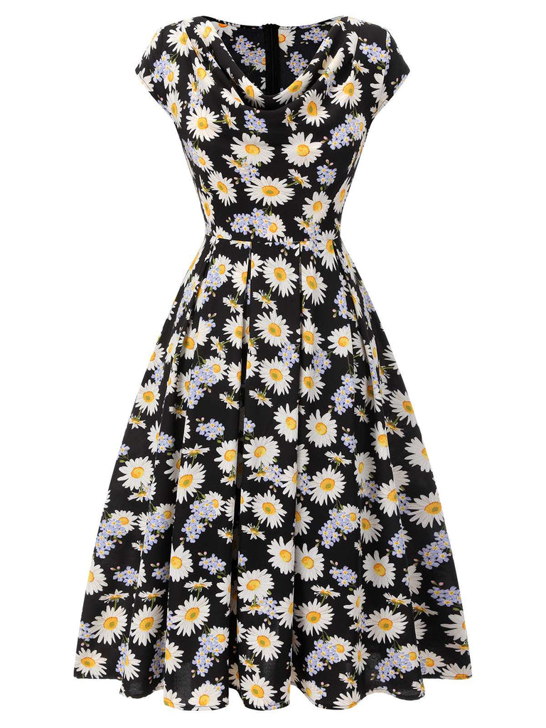 chinese dress ladies RPLIFE Cute White Daisy Flowers Ladies Chiffon Dress Ladies Dresses with  Sleeves S-XXL at Amazon Women's Clothing store