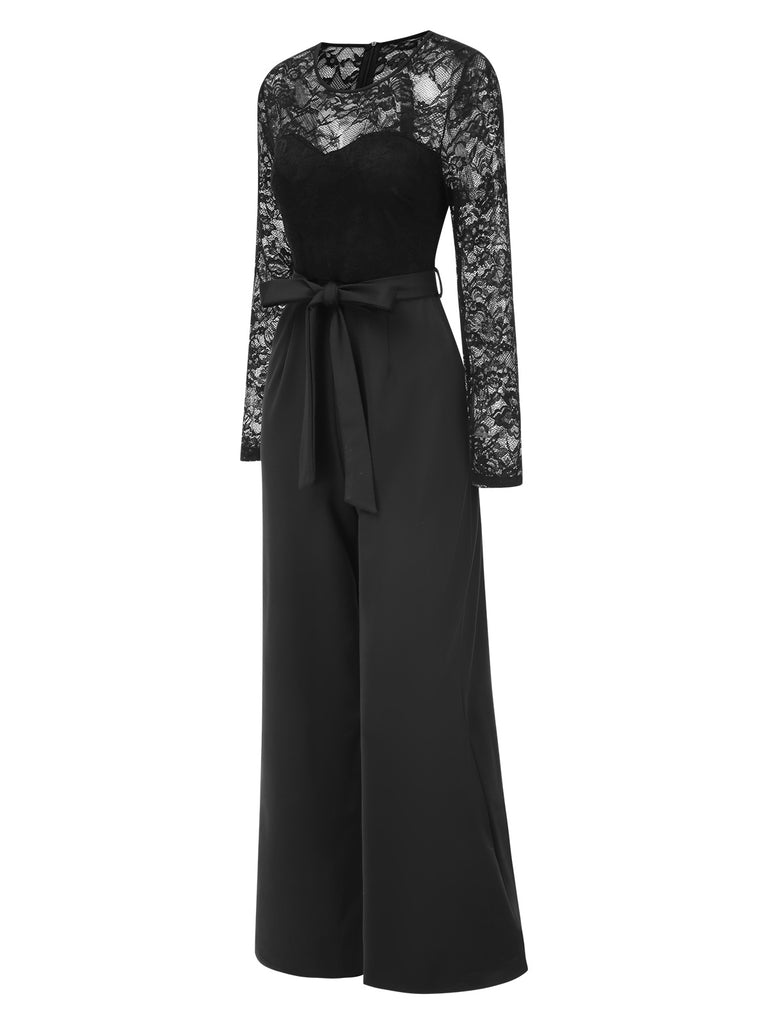 1940s Solid Lace Patchwork Jumpsuit | 1940s | vintage romper, retro jumpsuit