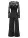 1940s Solid Lace Patchwork Jumpsuit | 1940s | vintage romper, retro jumpsuit