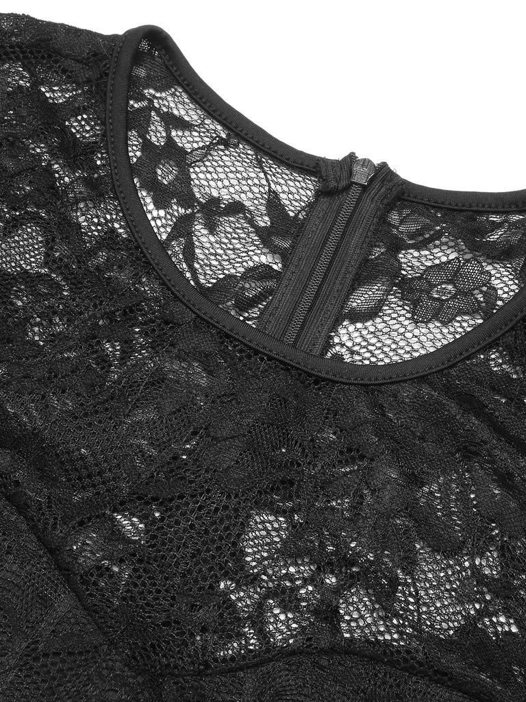 1940s Solid Lace Patchwork Jumpsuit | 1940s | vintage romper, retro jumpsuit