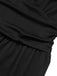 Black 1940s Solid V-Neck Jumpsuit, vintage romper, retro jumpsuit - perfect for women who love vintage and retro fashion