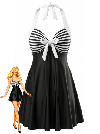 Black 1940s Tankini