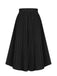 Black 1950s Elegant Pleated Skirt, vintage skirt, retro style - perfect for women who love vintage and retro fashion