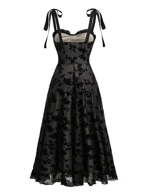1950s black tie dresses Goth Floral Sweetheart Neck Straps Velvet Midi Dress for Women quality cotton twill blend Kente Dress Marilyn Monroe Gold Dress Size:110 cm