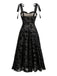 Black 1950s Vintage Retro Dress 2