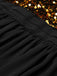 Black 1950s Gold Glitter Patchwork Dress — vintage elegance for the modern woman