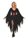 She slips into this Black 1950s Halloween Bat Irregular Hem Dress and suddenly it's a 1950s daydream