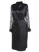Black 1950s Lace Belted Nightgowns: where 1950s romance meets her modern spirit