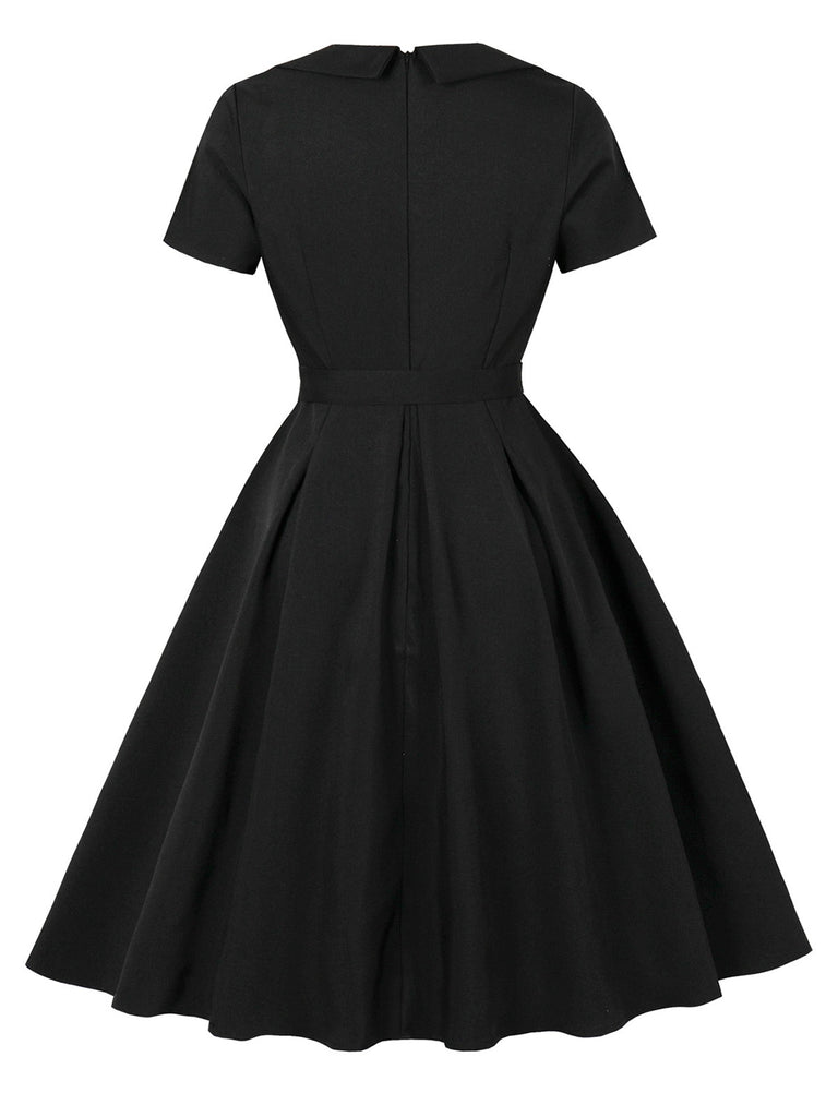 midi black floral dress Lunarose Floral Mini Dress main image 0