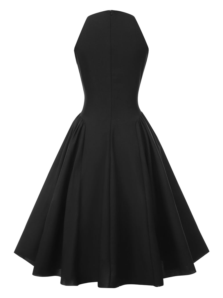 1950s Solid Keyhole Sleeveless Dress | 1950s | vintage dress, retro fashion