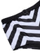 Black 1950s Striped Spaghetti Strap Swimsuit: 1950s Riviera elegance, reimagined for her