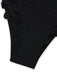 Black 1950s Vintage V Neck Swimsuit 3