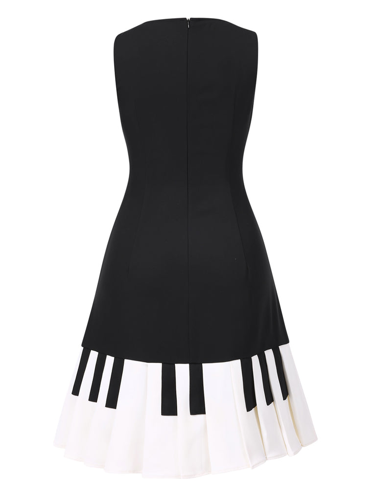 1960s Boat Neck Piano Key | 1960s | vintage dress, retro fashion