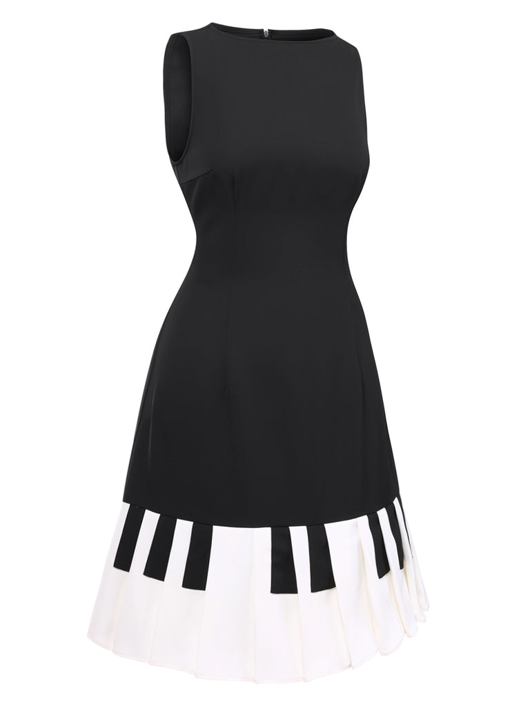 1960s Boat Neck Piano Key | 1960s | vintage dress, retro fashion