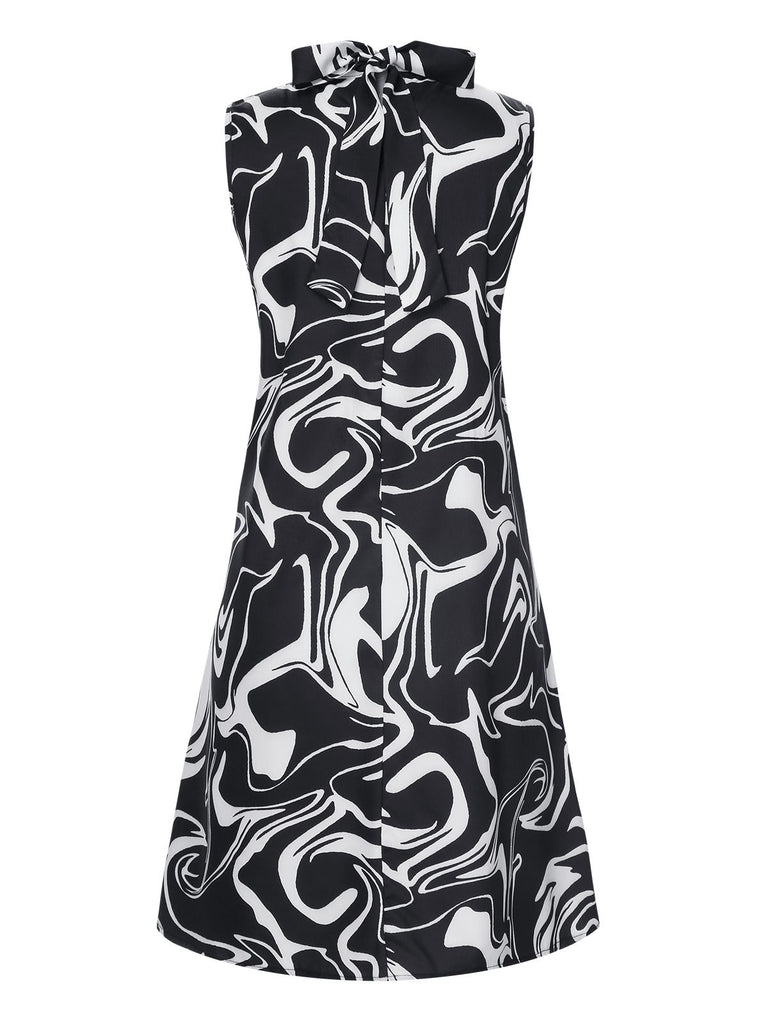 Black 1960s Colorblock Stand Collar Dress, vintage dress, retro fashion - perfect for women who love vintage and retro fashion