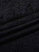 Black 1960s Lace Feather Hem Velvet Bodycon Dress - vintage dress, retro fashion, classic black