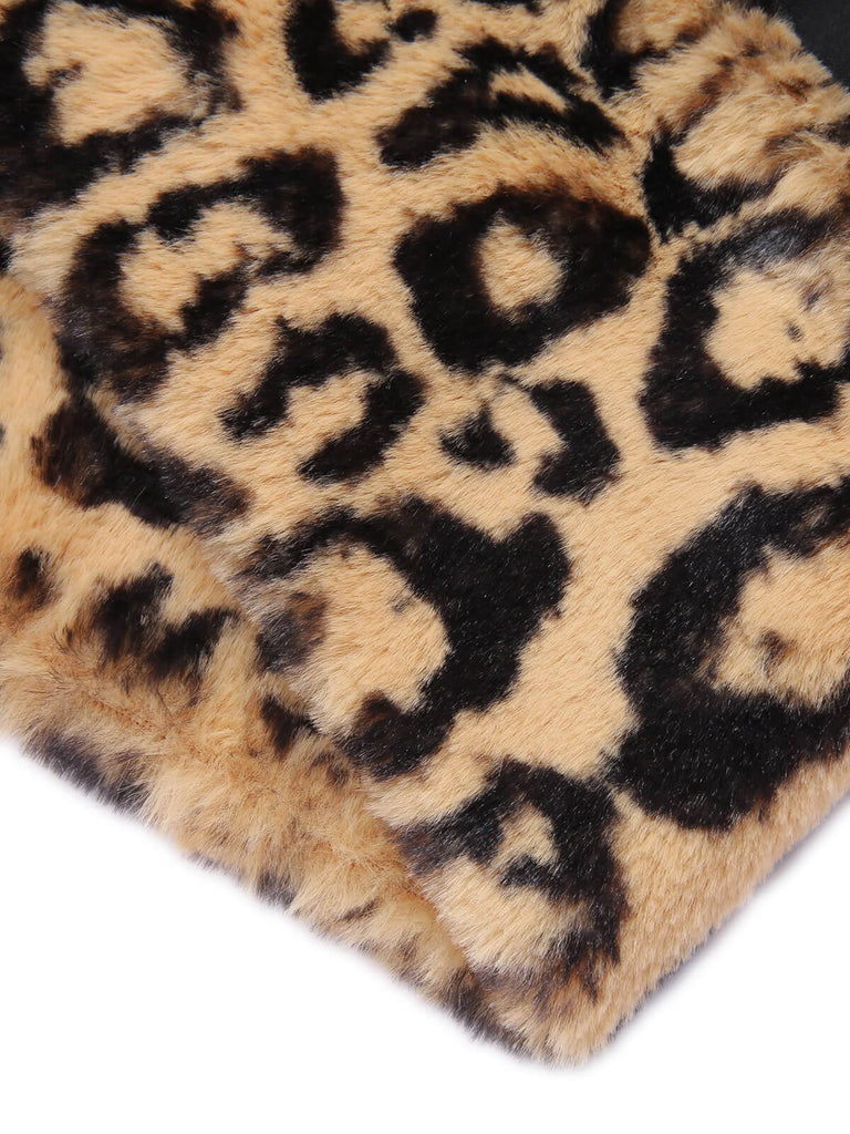 1960s Leopard Plush VNeck Pencil | 1960s | vintage dress, retro fashion