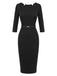 1960s Solid Boat Neck Wrap | 1960s | vintage dress, retro fashion