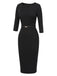 1960s Solid Boat Neck Wrap | 1960s | vintage dress, retro fashion