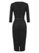 1960s Solid Boat Neck Wrap | 1960s | vintage dress, retro fashion