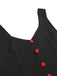 Black 1960s V-Neck Solid Bodycon Dress, vintage dress, retro fashion - perfect for women who love vintage and retro fashion