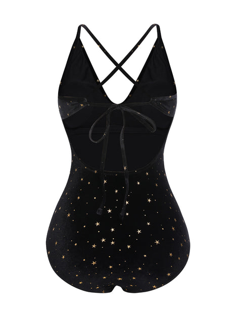 Black-1960s-Velvet-Back-Cross-