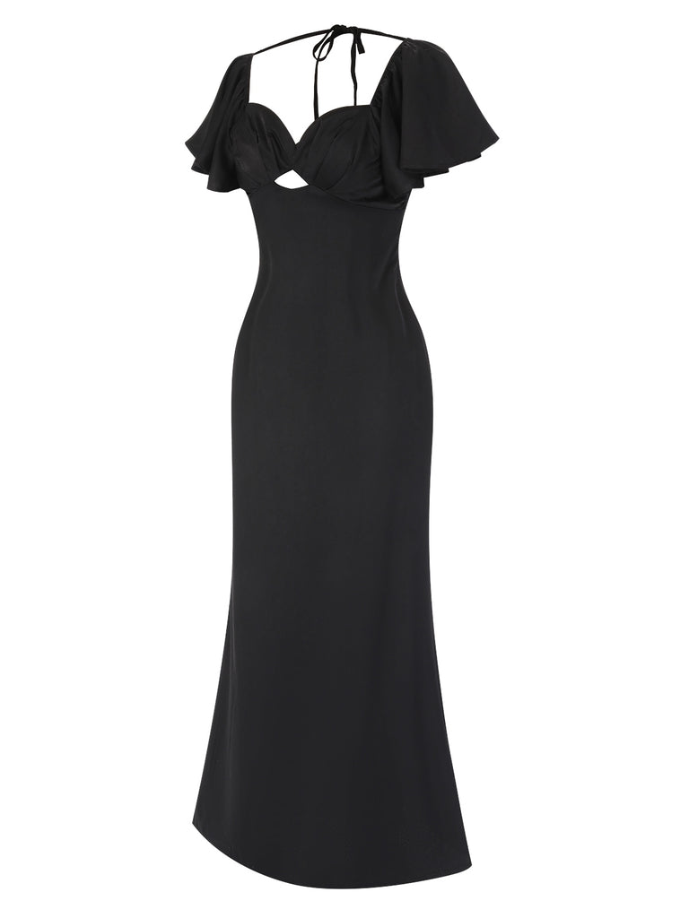 1970s Hollow Sweetheart Neck Dress | 1970s | vintage dress, retro fashion
