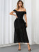 She slips into this Black 1970s Roses Textured Lace Dress and suddenly it's a 1970s daydream