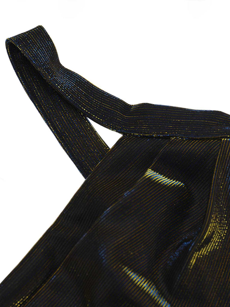Black 1980s Gothic Slip Lace Maxi Dress - vintage dress, retro fashion, classic black