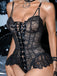 Black 1930s Lace Two Piece Set 3