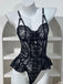 Black 1930s Lace Two Piece Set 5
