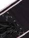 She slips into Black 1980s Steampunk Bowknots Bandeau Corset and channels 1980s screen sirens
