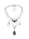 Black Gothic Metallic Halloween Necklace: timeless style reimagined